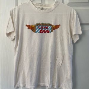 Ganni Graphic Tee Lovedog